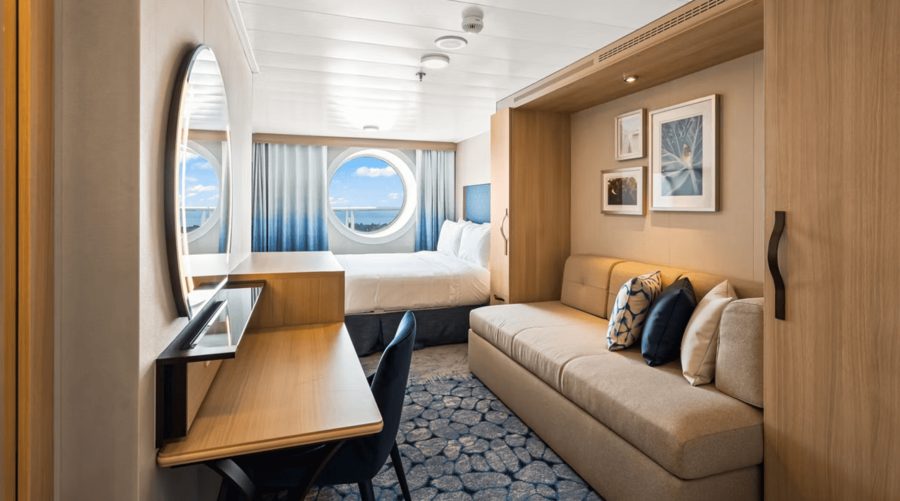 Каюта с окном (Ocean View) на Wonder of the Seas