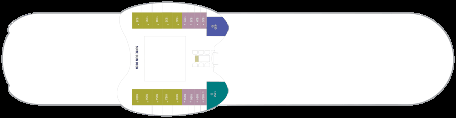 Схема палубы 18 Wonder of the Seas