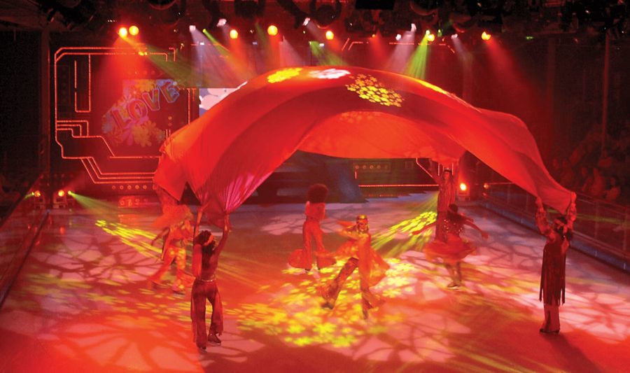 Ледовая арена Studio B на Wonder of the Seas